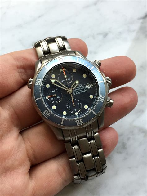 omega seamaster bond titanium|Omega Seamaster titanium for sale.